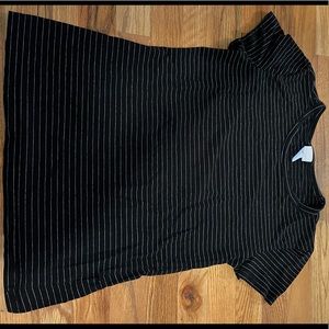H&M black striped T-shirt